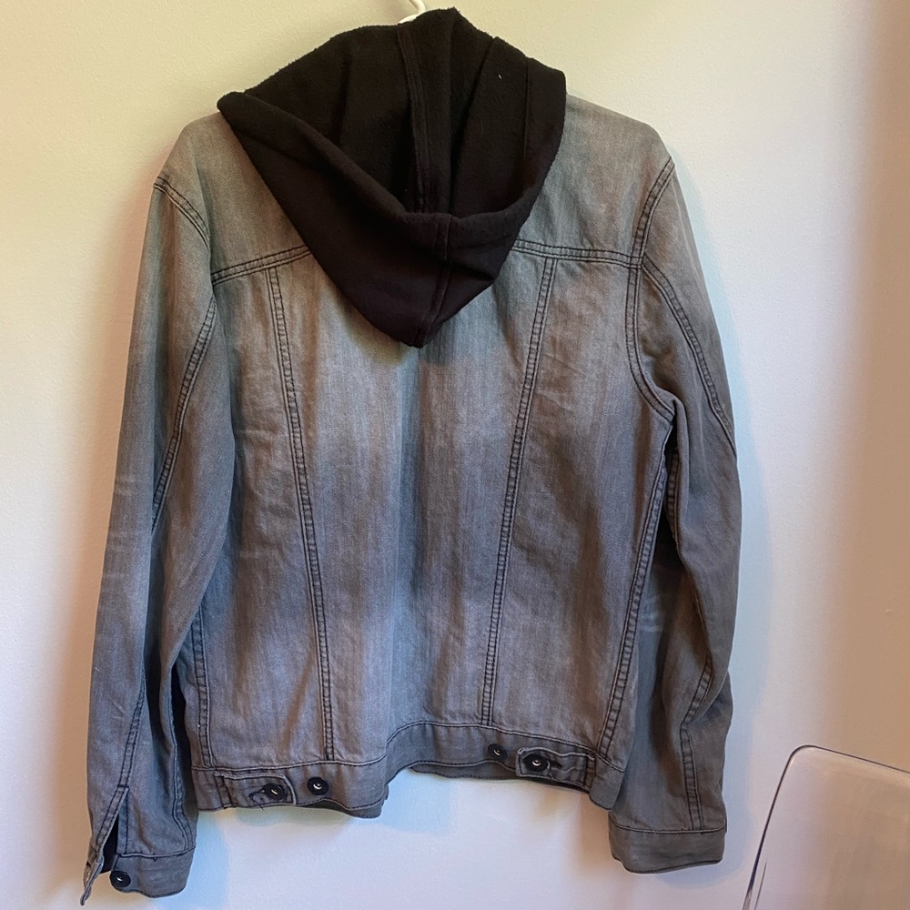 Gray Denim Jacket - Picture 4 of 4